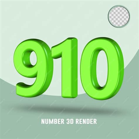 3D Lotto Number: 910 .